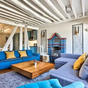 Le Marais Superb Terrace Free Netflix Appartamento Parigi
